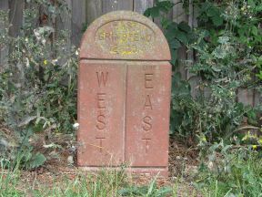 Greenwich Meridian Marker; England; West Sussex; East Grinstead